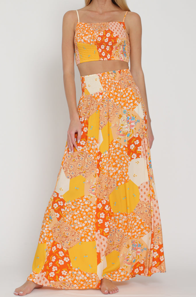 Tangerine Maxi Set