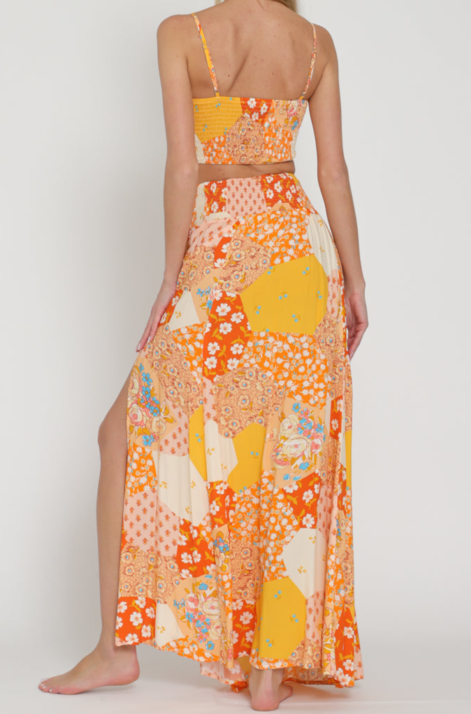 Tangerine Maxi Set